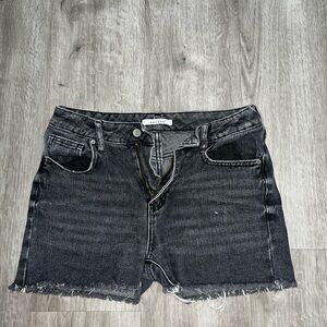 PacSun Charcoal Jean Shorts
